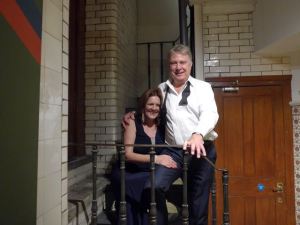 Dave and Sandra best downstairs