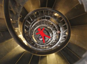 Best spiral stairs+Red1 manAA